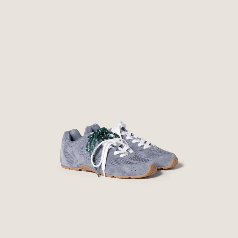 New Balance X Miu Miu 530 SL麂皮及網面運動鞋