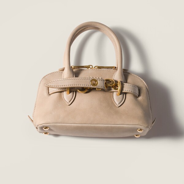 Aventure mini nappa leather bag 7