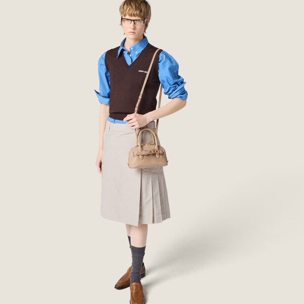 Aventure mini nappa leather bag 8